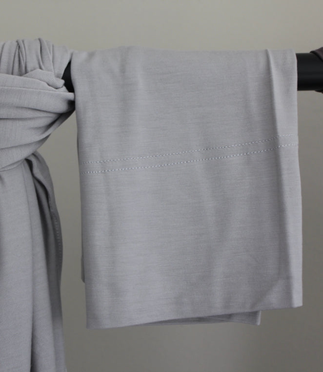 Bone - under headscarf
