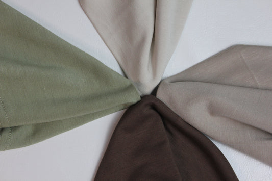 Bone - under headscarf